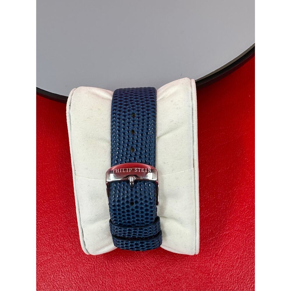 Philip Stein Teslar Mother Of Pearl Signature Collection Watch New Batteries - Picture 16 of 16
